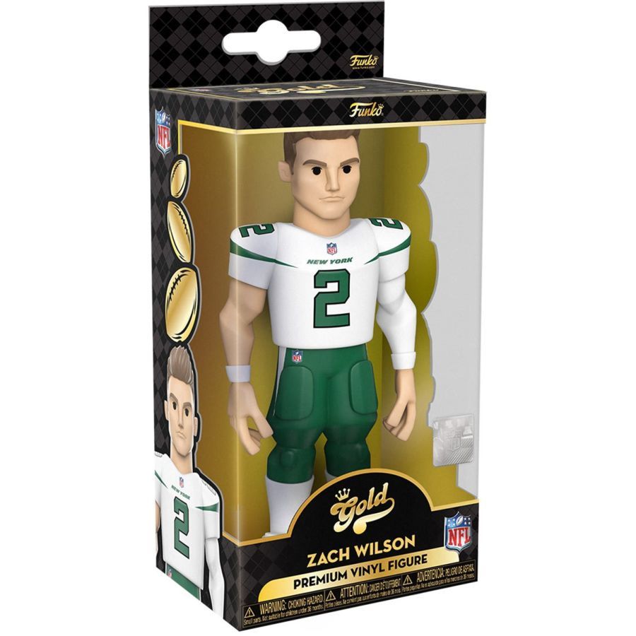 NFL: NY Jets – Zach Wilson with chase 5″ Vinyl Gold (Vinyl Figure)