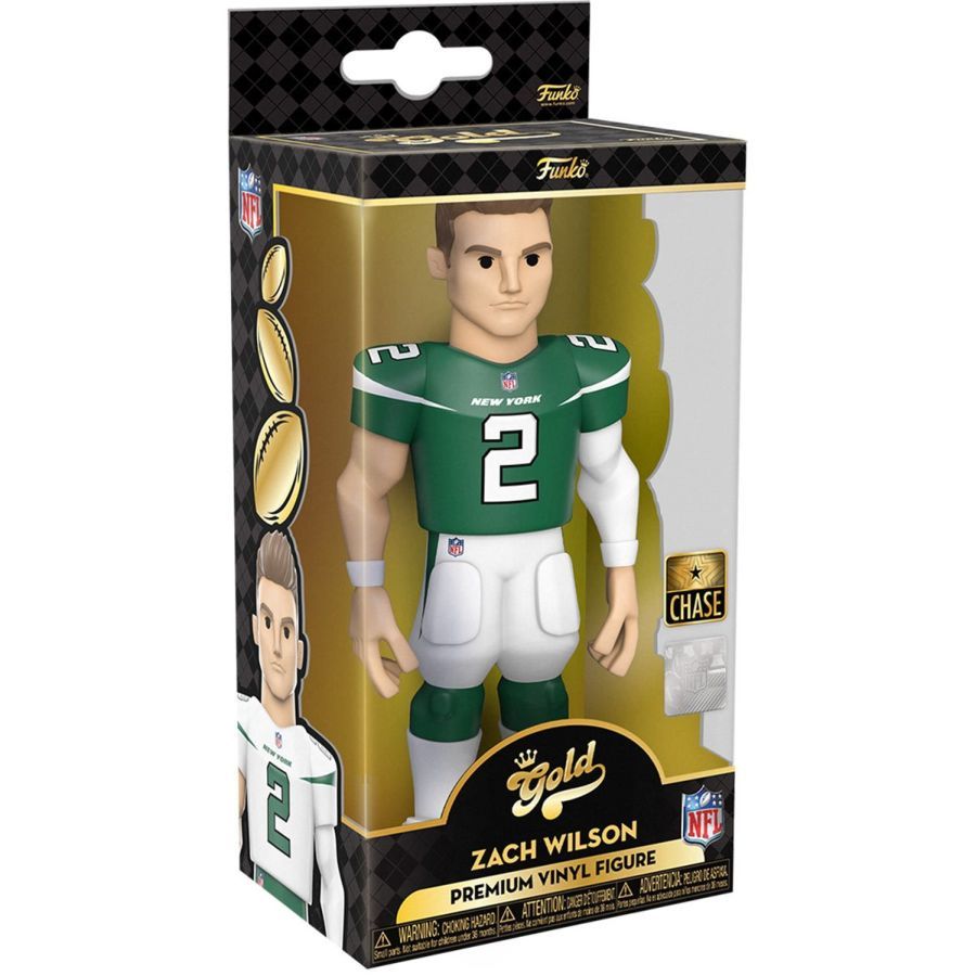 NFL: NY Jets – Zach Wilson with chase 5″ Vinyl Gold (Vinyl Figure)