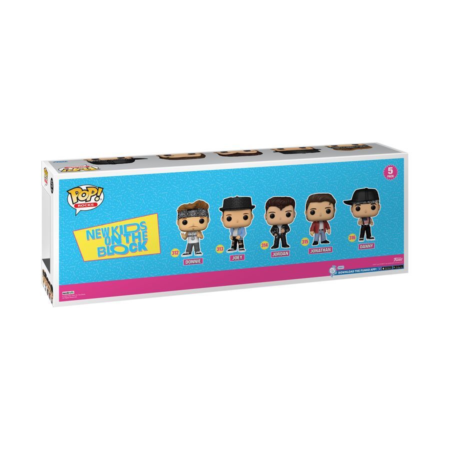 New Kids on the Block – Band 5-Pack (Pop! Vinyl)