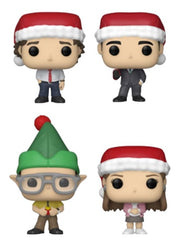The Office – Holiday Tree Box Pocket (Pop! Vinyl 4-Pack)
