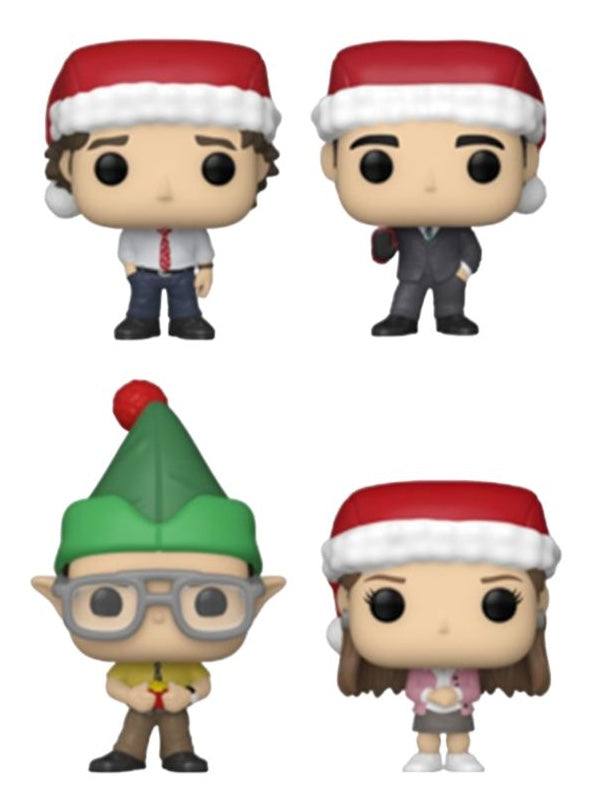 The Office – Holiday Tree Box Pocket (Pop! Vinyl 4-Pack)