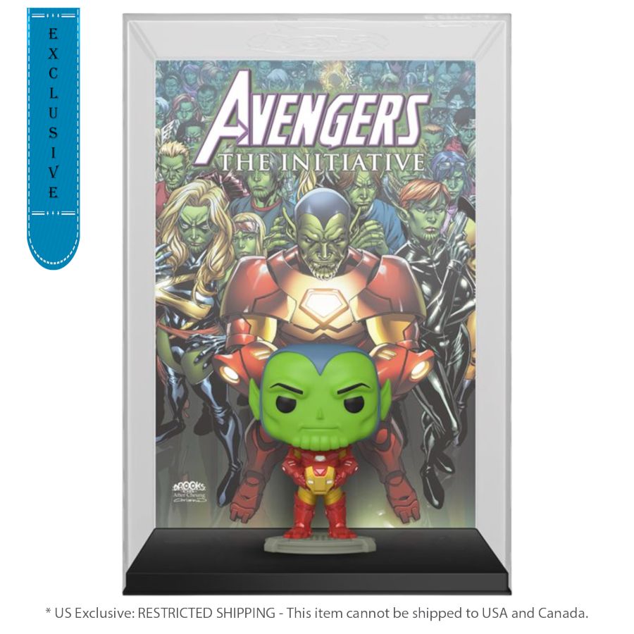 Marvel Comics - Iron Man Skrull Wonder Comic Con 2023 Pop! Comic Cover (Pop! Vinyl)