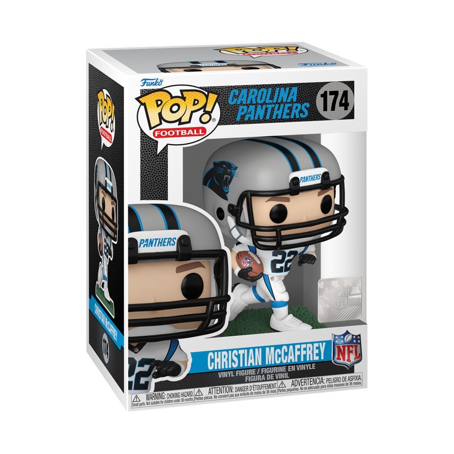 NFL: Panthers – C. McCaffrey Away (Pop! Vinyl)