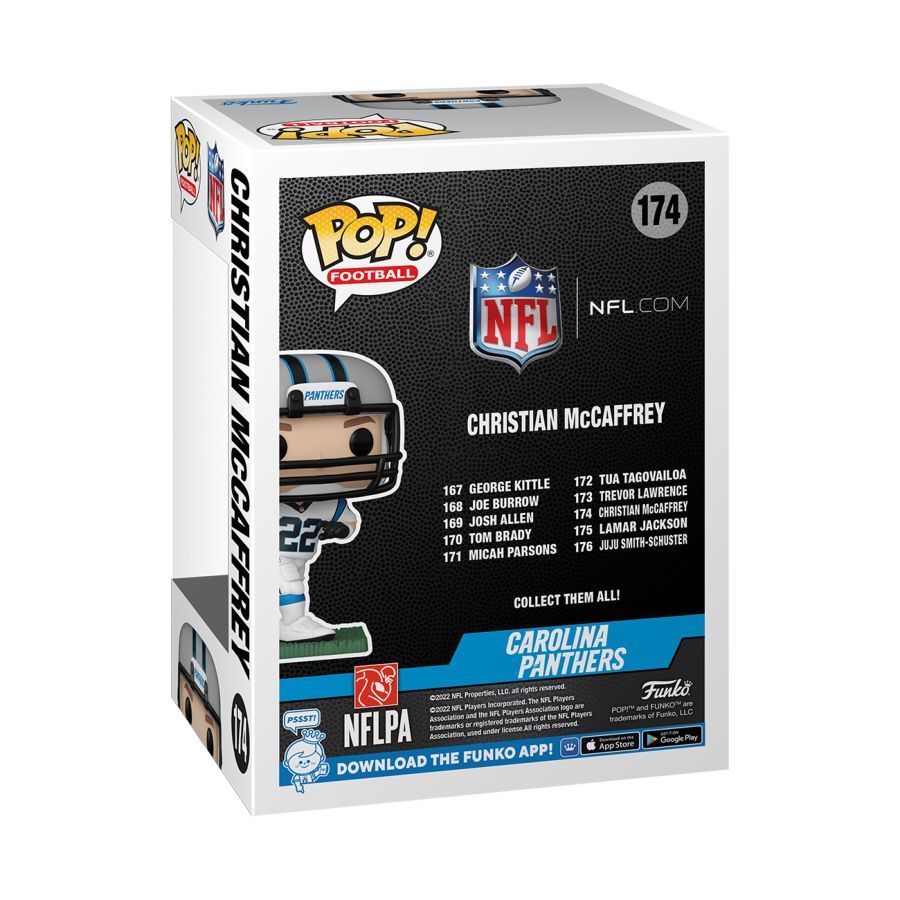 NFL: Panthers – C. McCaffrey Away (Pop! Vinyl)