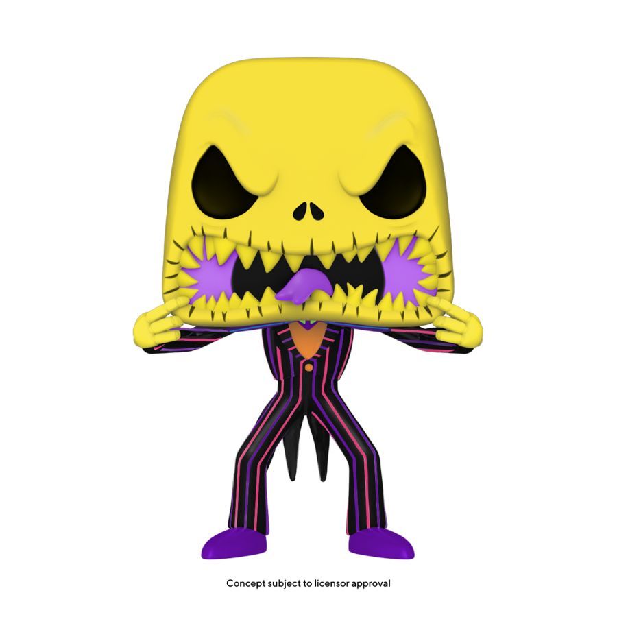 The Nightmare Before Christmas – Jack Scary Face Black Light (Pop! Vinyl)