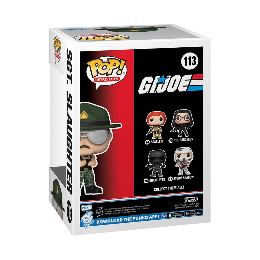 G.I. Joe - Sgt Slaughter NYCC 2022 (Pop! Vinyl)