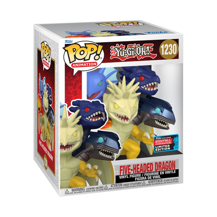 Yu-Gi-Oh - Five-Headed Dragon 6" NYCC 2022 (Pop! Vinyl)
