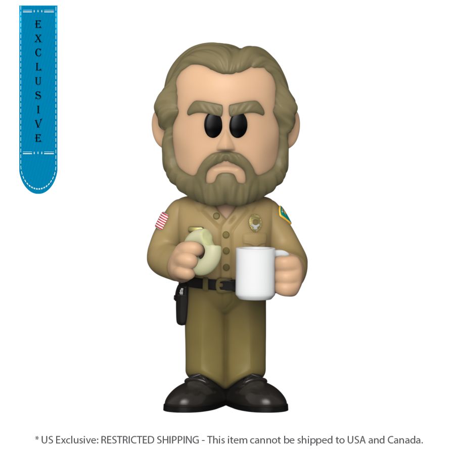 Stranger Things - Hopper Vinyl Soda (Pop! Vinyl)