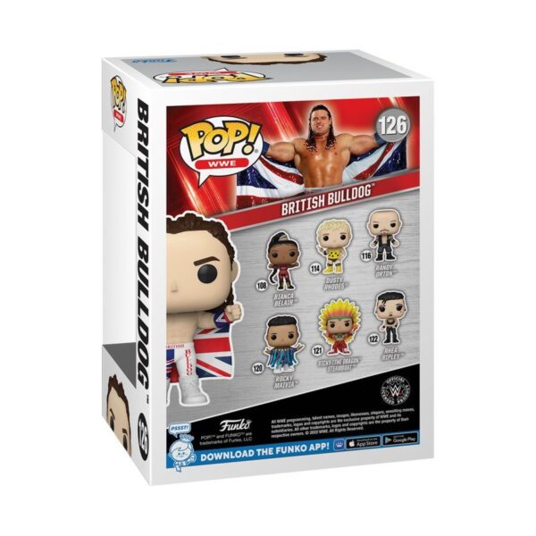 WWE - British Bulldog (Pop! Vinyl)