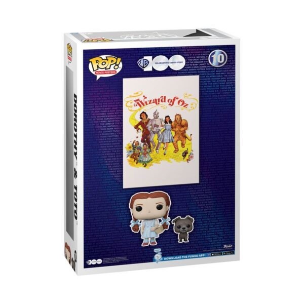 Wizard Of Oz - Dorothy And Toto Glitter Pop! Poster (Pop! Vinyl)