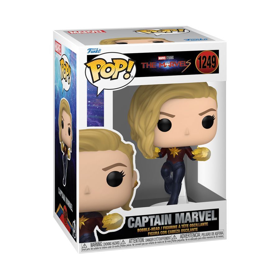 The Marvels (2023) – Captain Marvel (Pop! Vinyl)