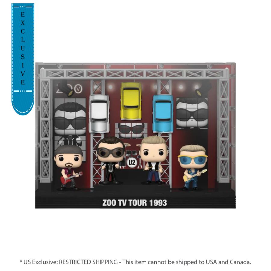 U2 - Zoo TV 1993 Tour Deluxe Pop! Moment (Pop! Vinyl)