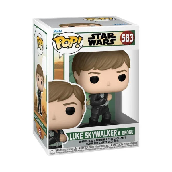 Star Wars: Book Of Boba Fett - Luke Skywalker With Grogu (Pop! Vinyl)