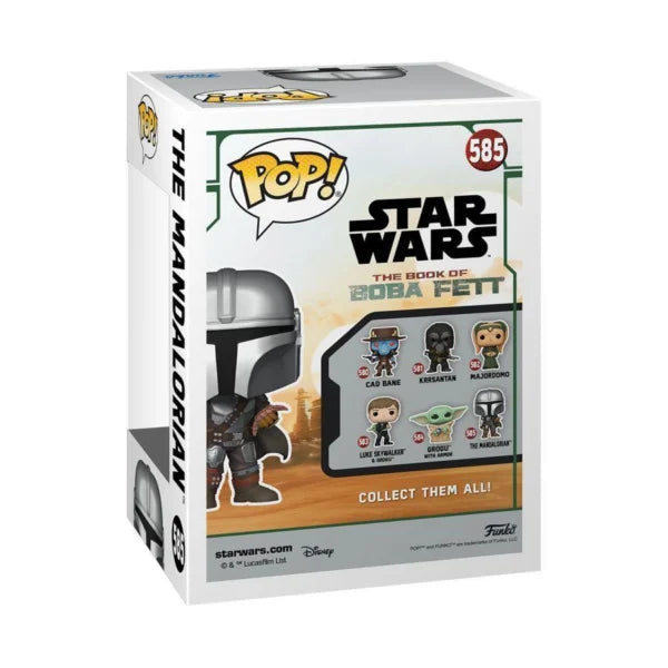Star Wars: Book Of Boba Fett - Mandalorian With Pouch (Pop! Vinyl)