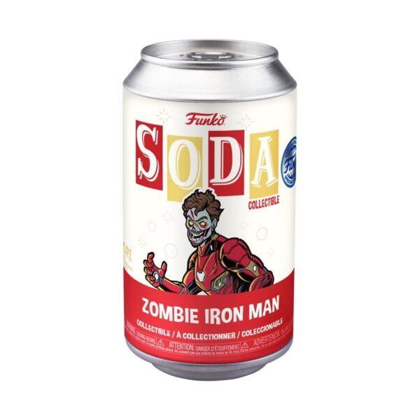 What If - Zombie Iron Man Vinyl Soda (Pop! Vinyl)