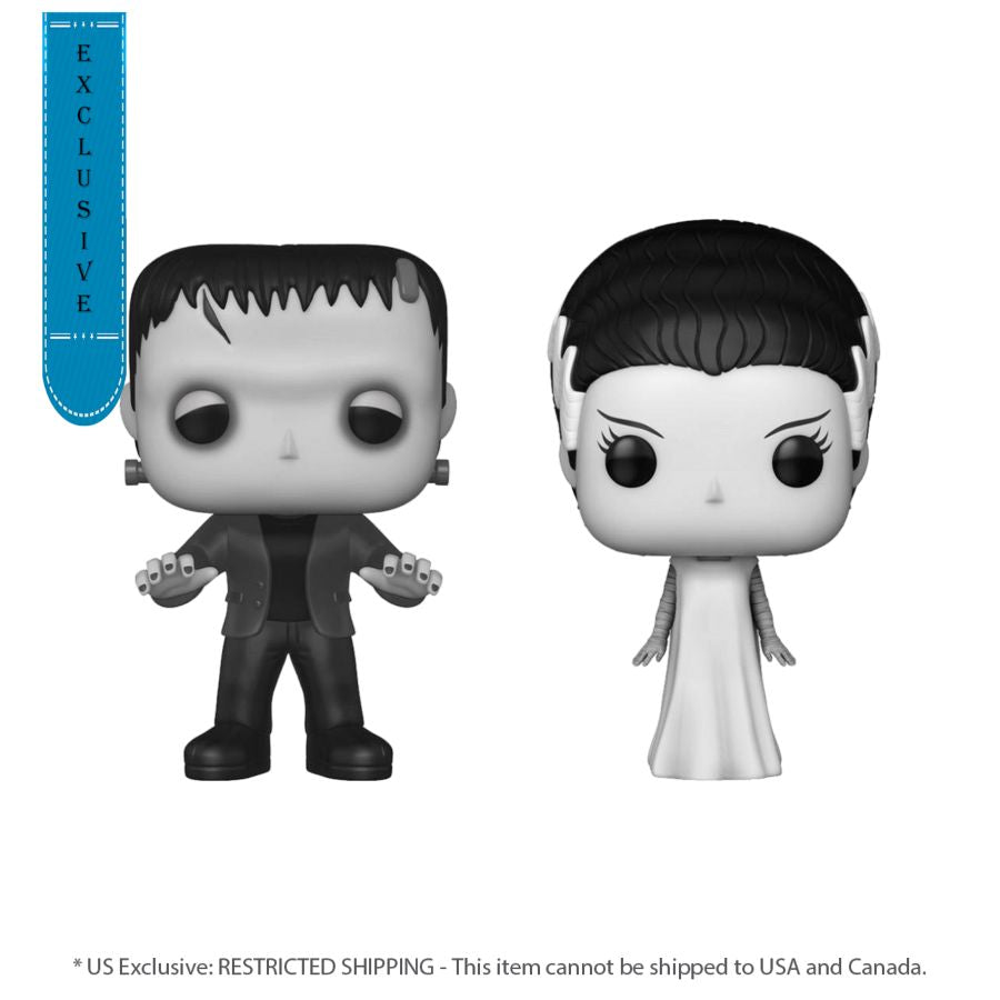 Universal Monsters - Franknst And Bride 2-Pack (Pop! Vinyl)
