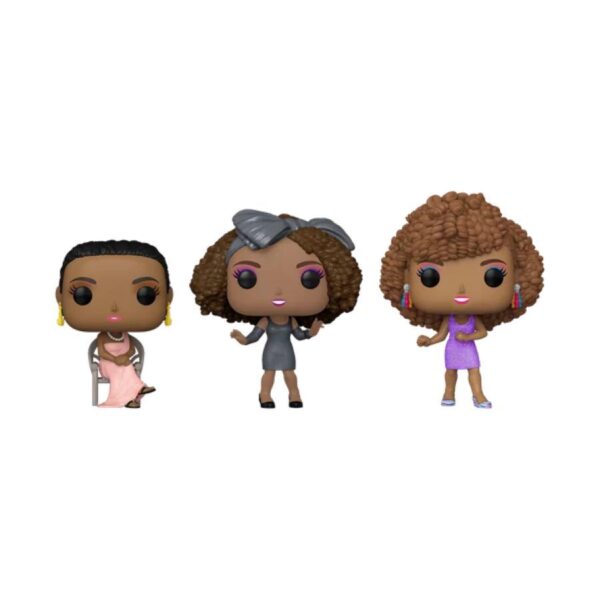 Whitney Houston - Diamond Glitter 3 Pack (Pop! Vinyl)