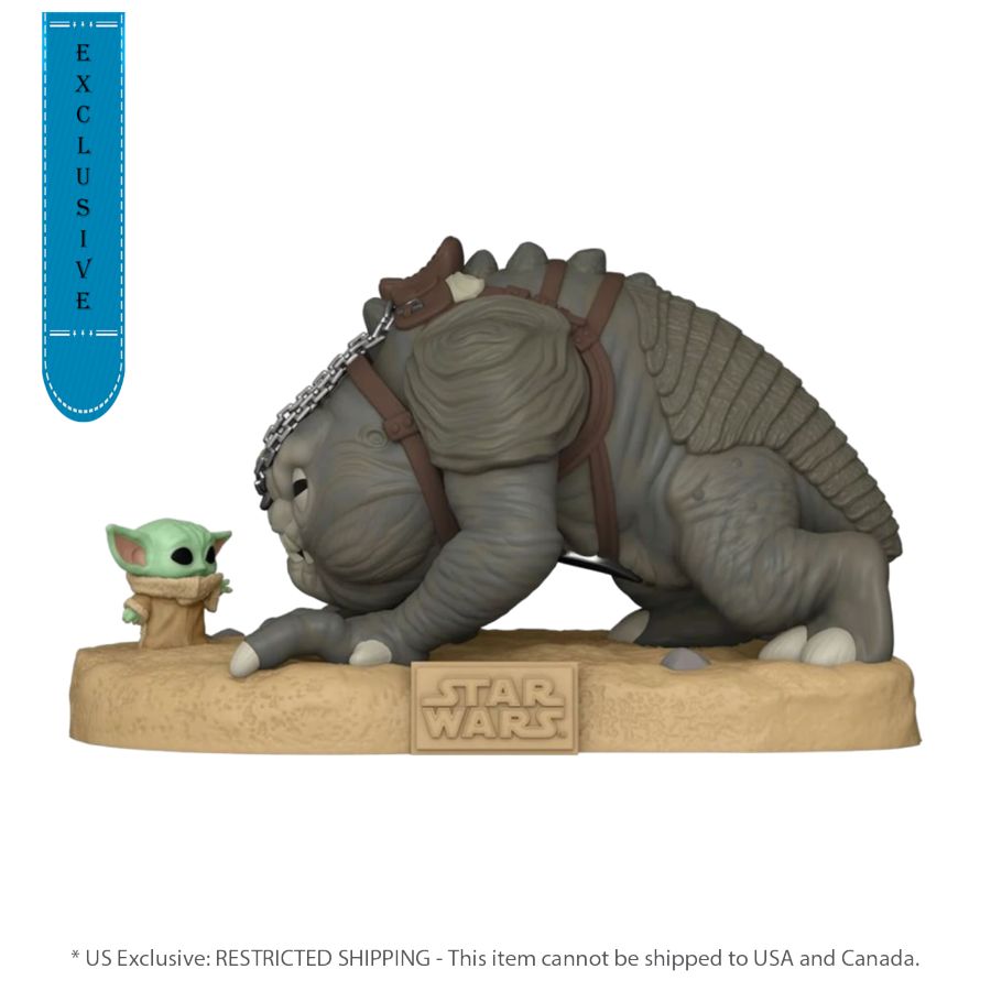 Star Wars: Book Of Boba Fett - Rancor With Grogu 10" (Pop! Vinyl)