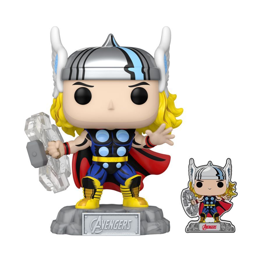 Marvel Comics - Thor Avengers 60th With Pin (Pop! Vinyl)
