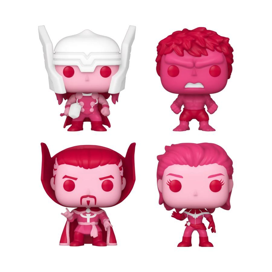 Marvel – Valentines Day Pocket Pop! 4-Pack