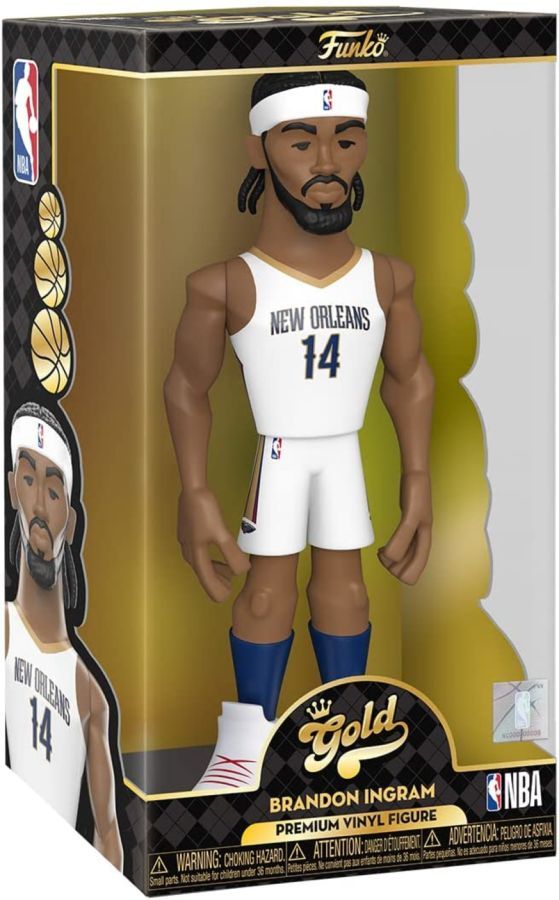 NBA: New Orleans Pelicans – Brandon Ingram with Chase 12″ Gold (Vinyl Figure)