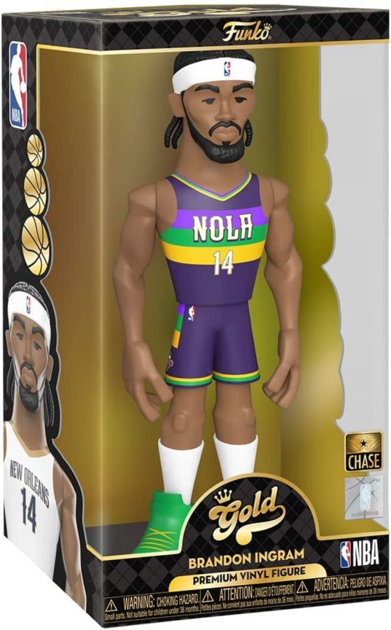 NBA: New Orleans Pelicans – Brandon Ingram with Chase 12″ Gold (Vinyl Figure)