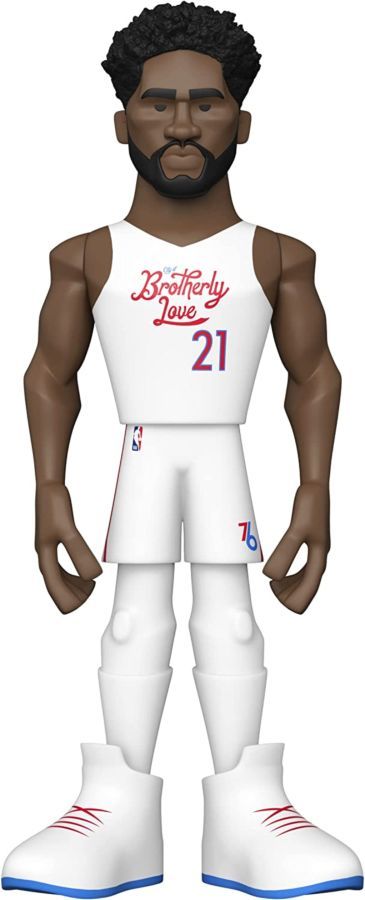 NBA: Philadelphia 76ers – Joel Embiid with Chase 12″ Vinyl Gold (Vinyl Figure)