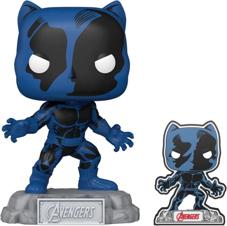 Marvel Comics – Black Panther Avengers 60th (Pop! Vinyl with Pin)