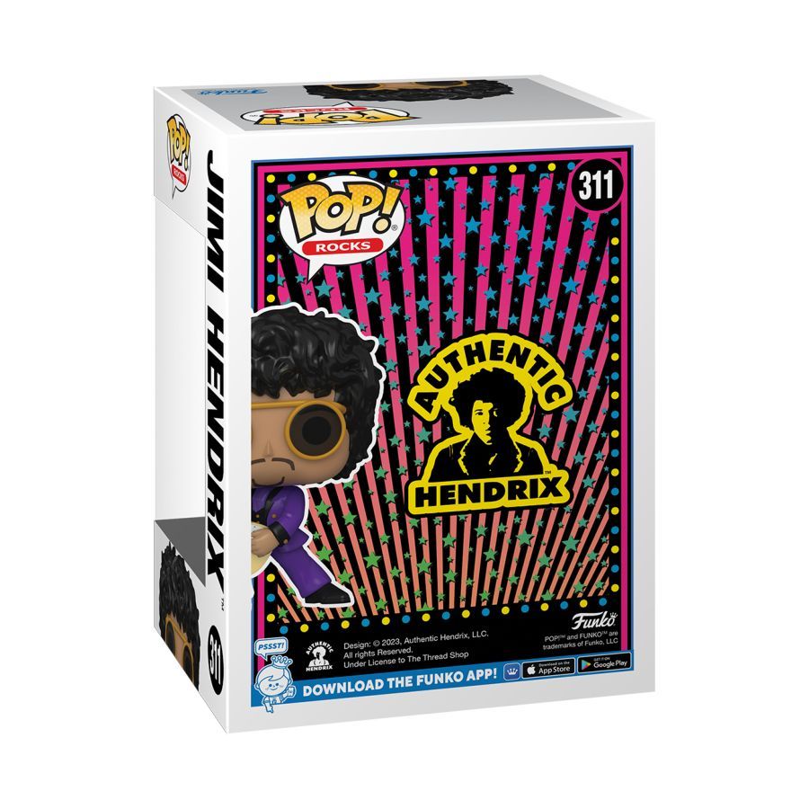 Jimi Hendrix in Purple Suit SDCC 2023 (Pop! Vinyl)