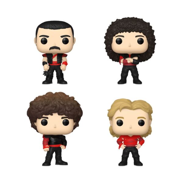 Queen - Radio Gaga 4-Pack (Pop! Vinyl)