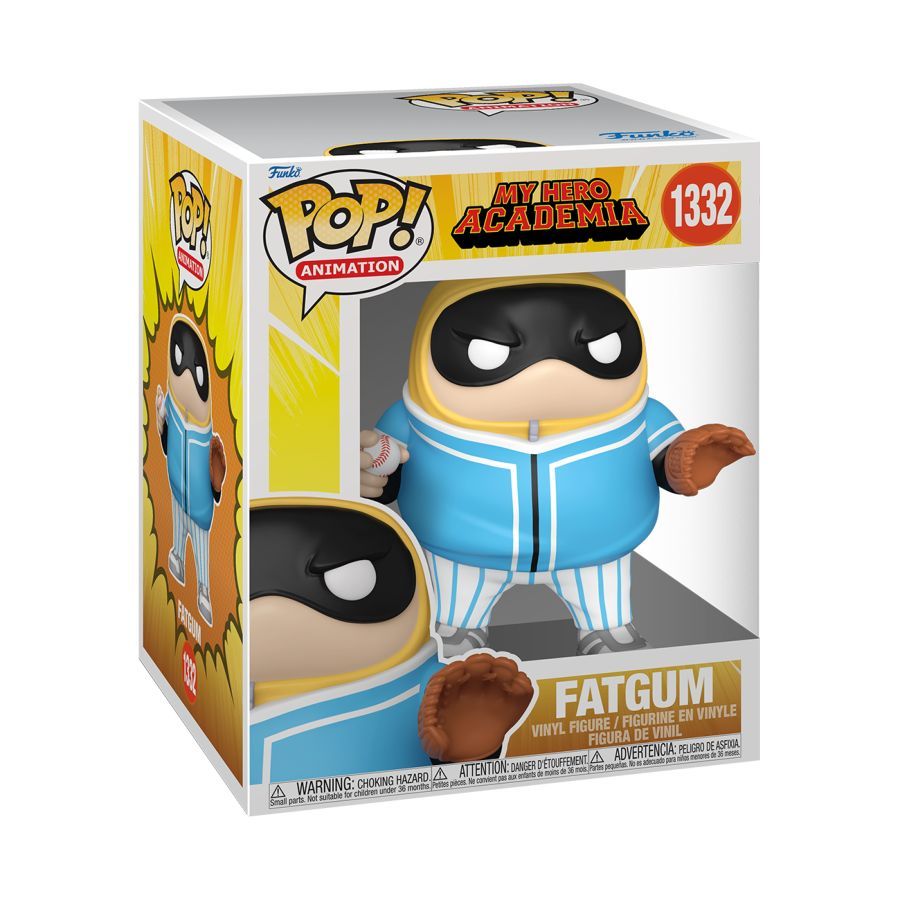 My Hero Academia – Fatgum Baseball 6″ (Pop! Vinyl)