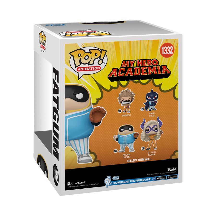My Hero Academia – Fatgum Baseball 6″ (Pop! Vinyl)