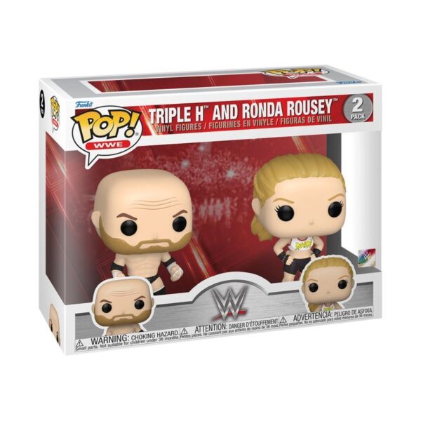 WWE - Rhonda Rousey And Triple H 2-Pack (Pop! Vinyl)