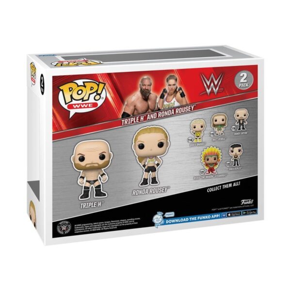 WWE - Rhonda Rousey And Triple H 2-Pack (Pop! Vinyl)