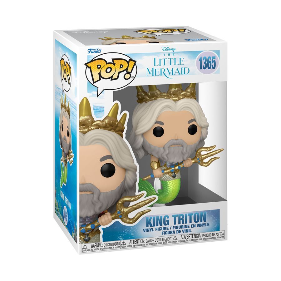 Little Mermaid (2023) – King Triton (Pop! Vinyl)