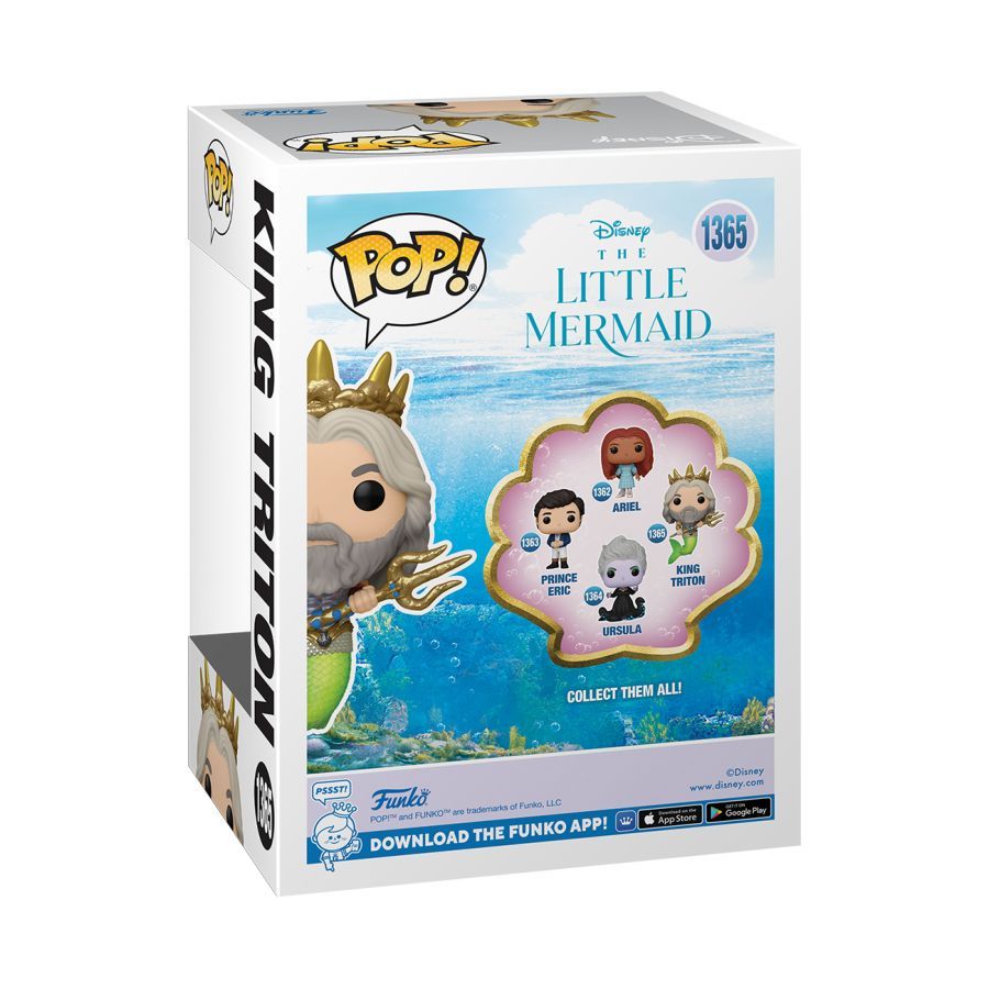 Little Mermaid (2023) – King Triton (Pop! Vinyl)