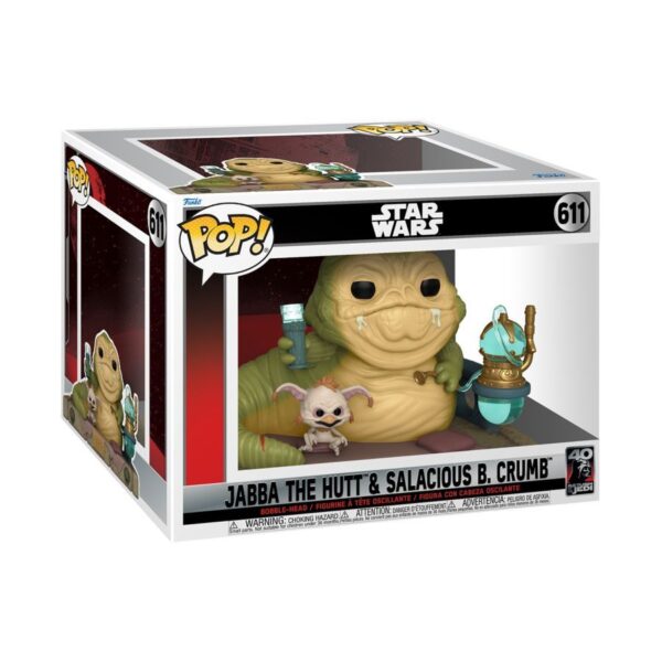 Star Wars: Return Of The Jedi 40th Anniversary - Jabba With Salacious Movie Moment (Pop! Vinyl)