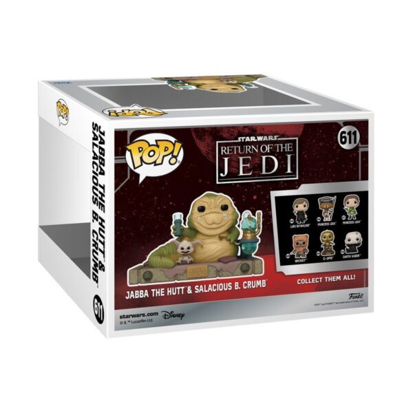 Star Wars: Return Of The Jedi 40th Anniversary - Jabba With Salacious Movie Moment (Pop! Vinyl)