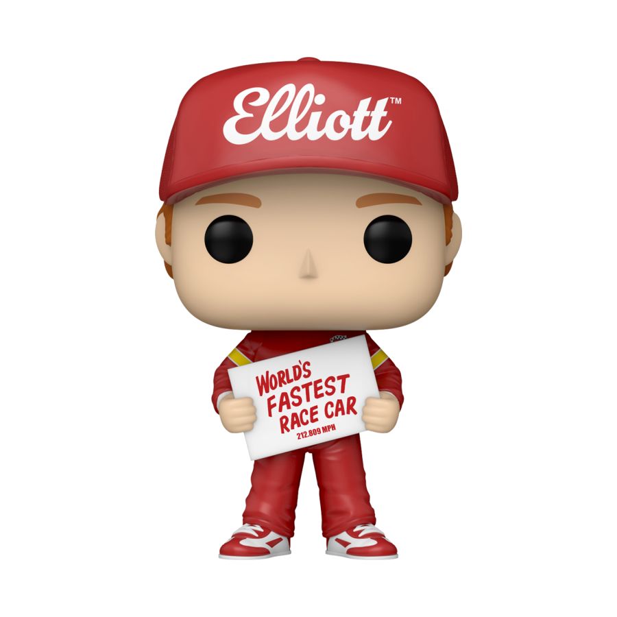 Nascar – Bill Elliott holding Fastest Race Car Sign (Pop! Vinyl)