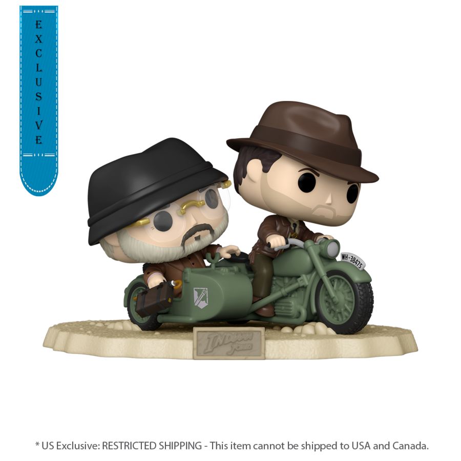 Indiana Jones And The Last Crusade - Indiana And Henry Jones Sr Pop! Ride (Pop! Vinyl)