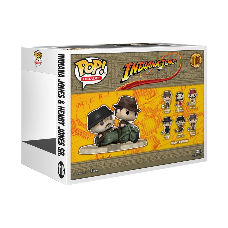Indiana Jones And The Last Crusade - Indiana And Henry Jones Sr Pop! Ride (Pop! Vinyl)
