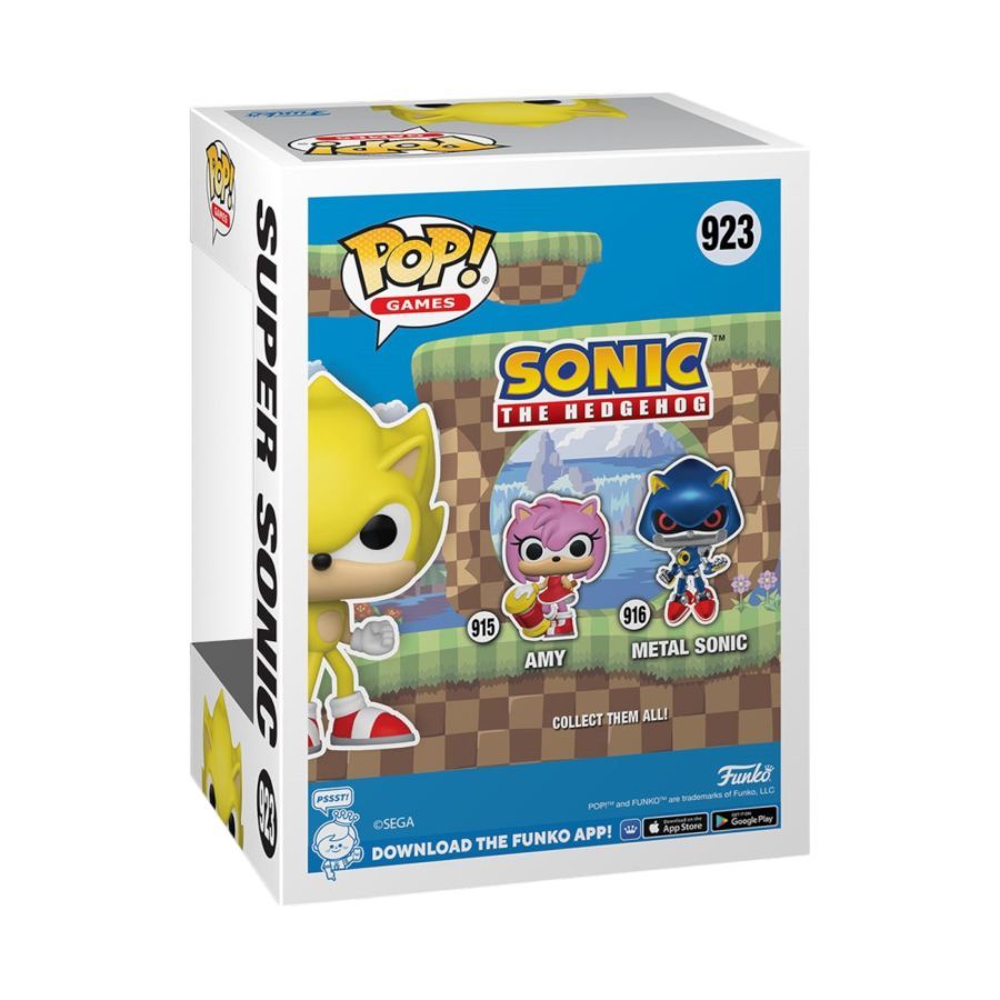 Sonic the Hedgehog – Super Sonic with chase (Pop! Vinyl)