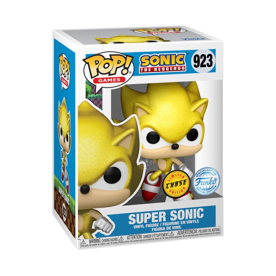 Sonic the Hedgehog – Super Sonic with chase (Pop! Vinyl)