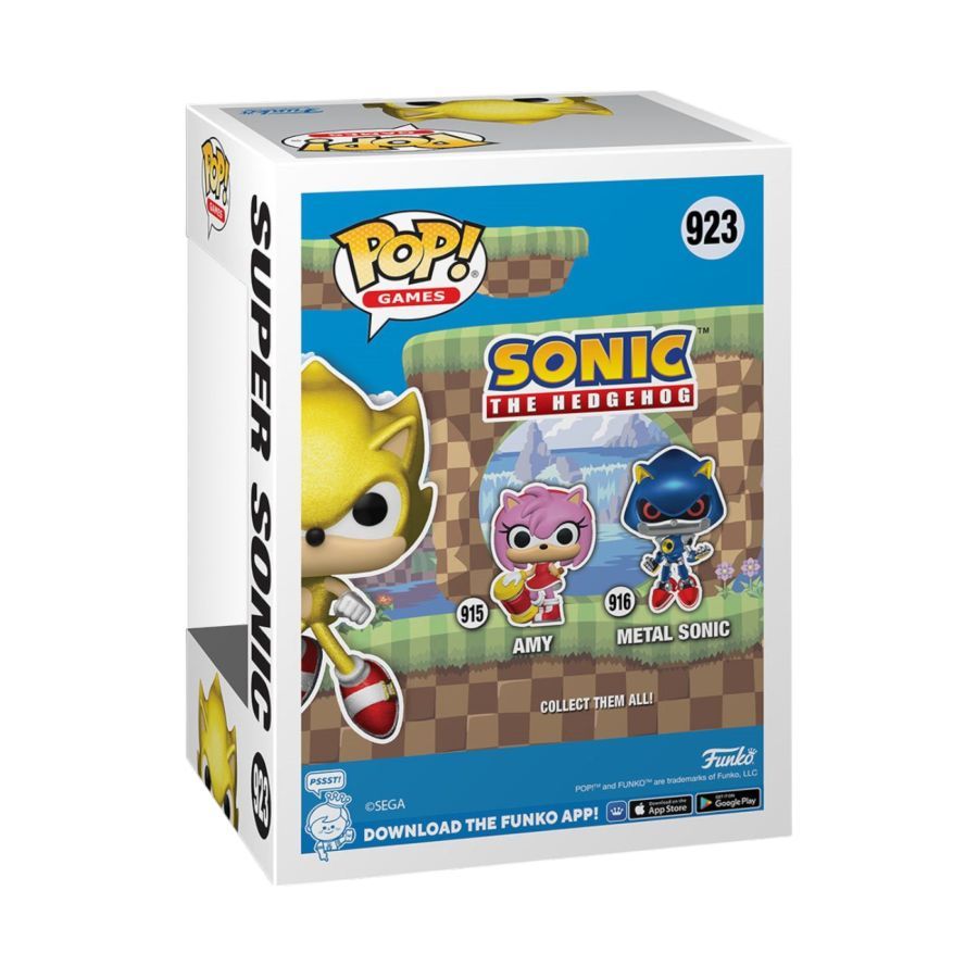Sonic the Hedgehog – Super Sonic with chase (Pop! Vinyl)