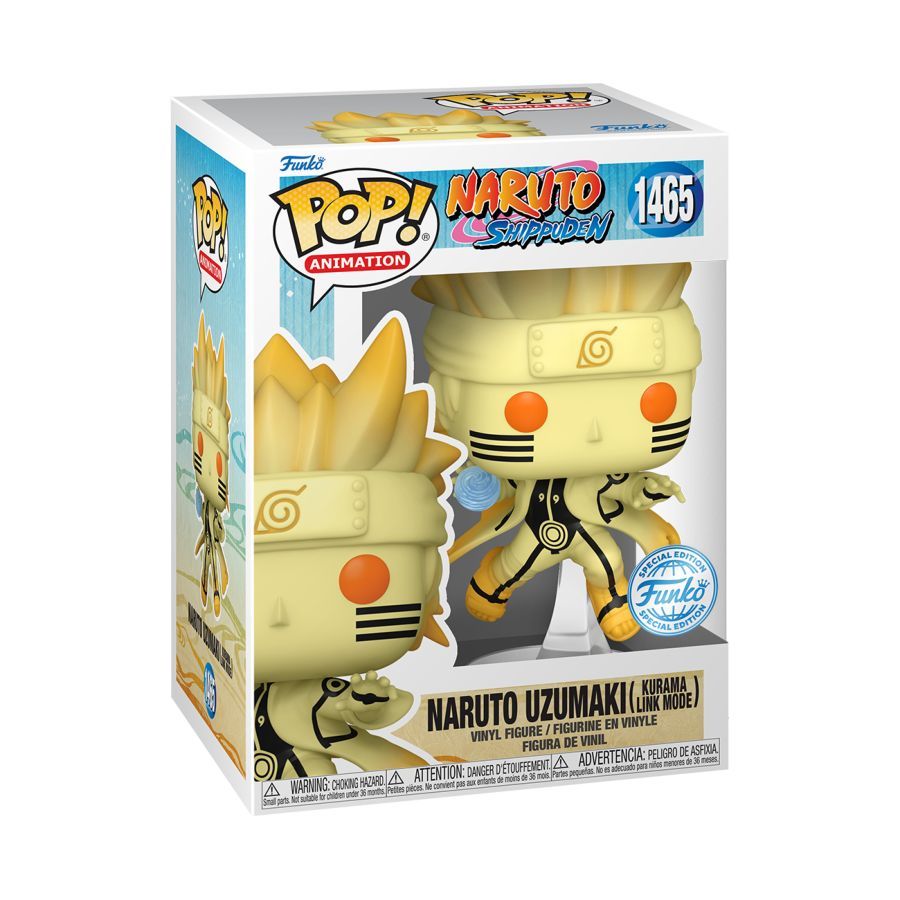 Naruto – Naruto Uzumaki (Kurama Link Mode) (Pop! Vinyl)