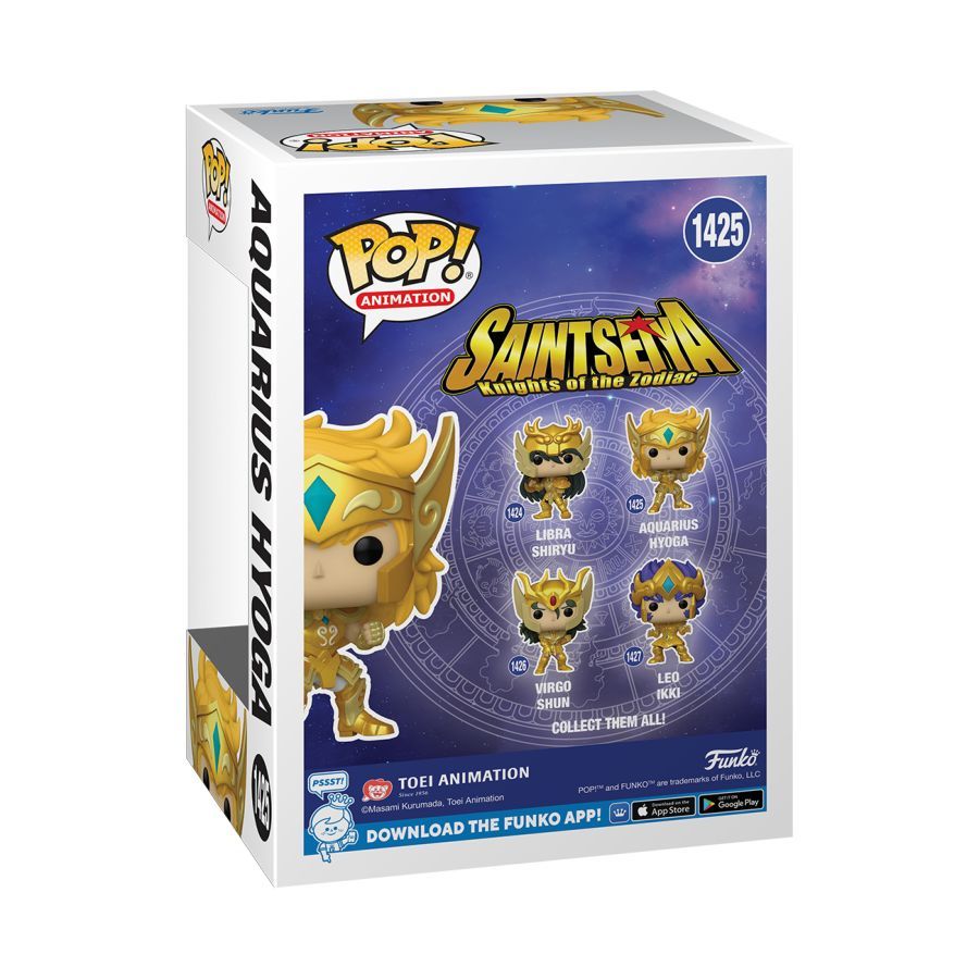 Saint Seiya – Aquarius Hyoga Gold Suit (Pop! Vinyl)