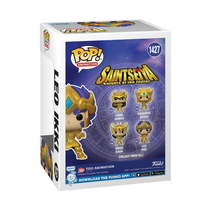 Saint Seiya – Leo Ikki Gold Suit (Pop! Vinyl)