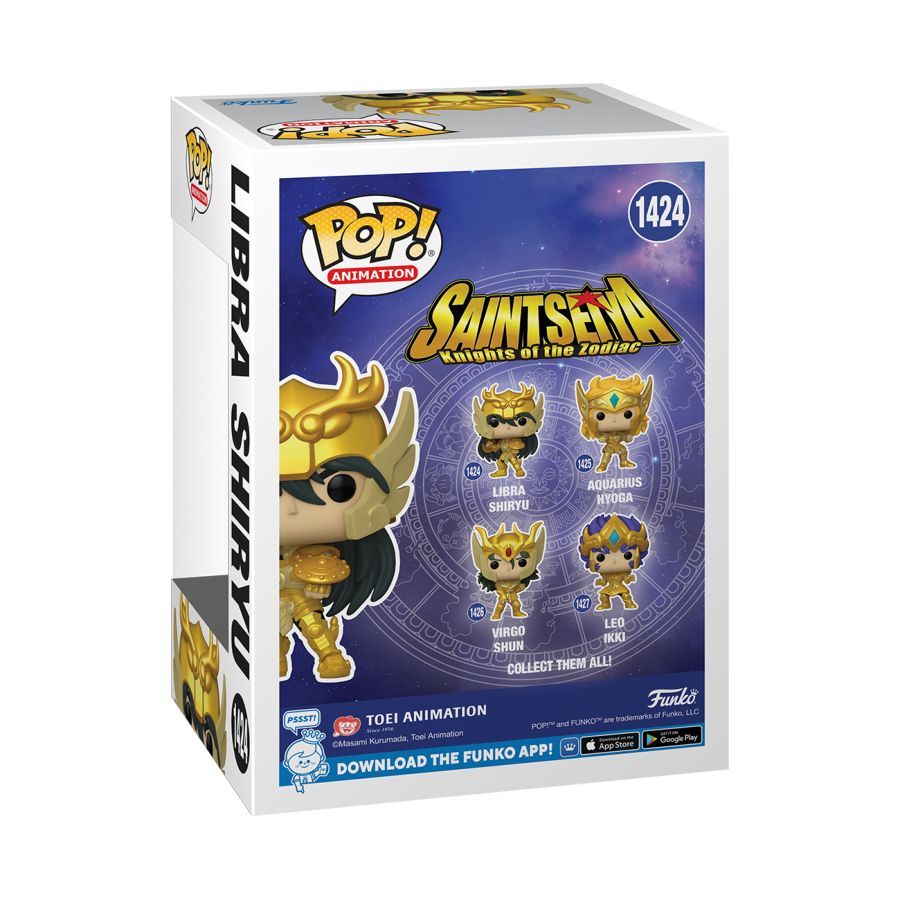 Saint Seiya – Libra Shiryu Gold Suit (Pop! Vinyl)