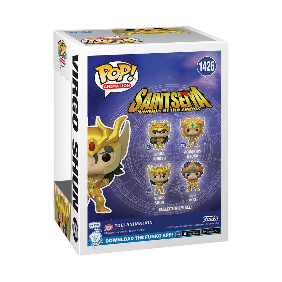 Saint Seiya – Virgo Shun Gold Suit (Pop! Vinyl)