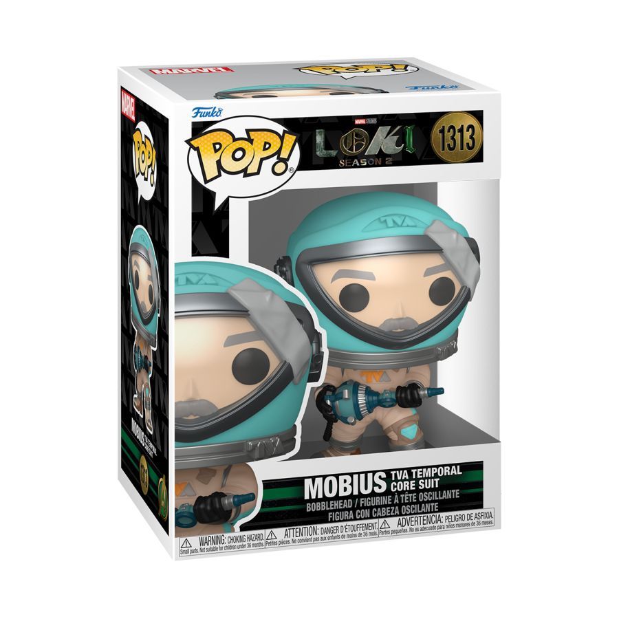 Loki (TV) – Mobius with TVA Temporal Core Suit (Pop! Vinyl)